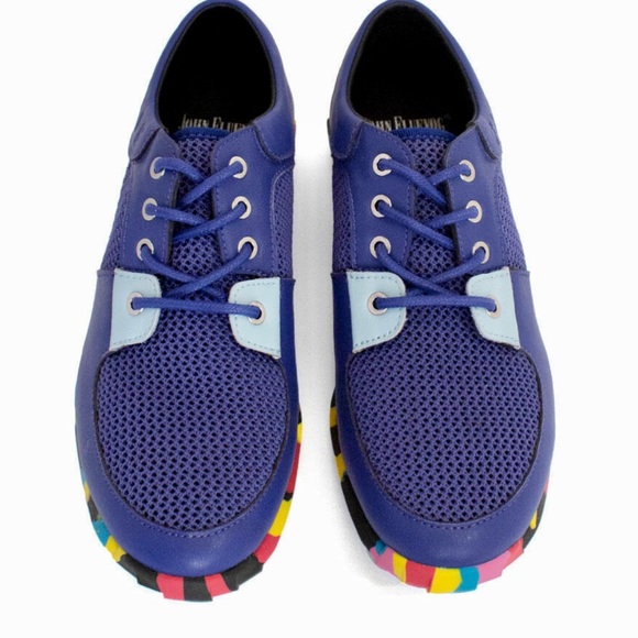 John Fluevog Future Round Toe ECLIPSE Vegan Sneaker - Picture 2 of 15